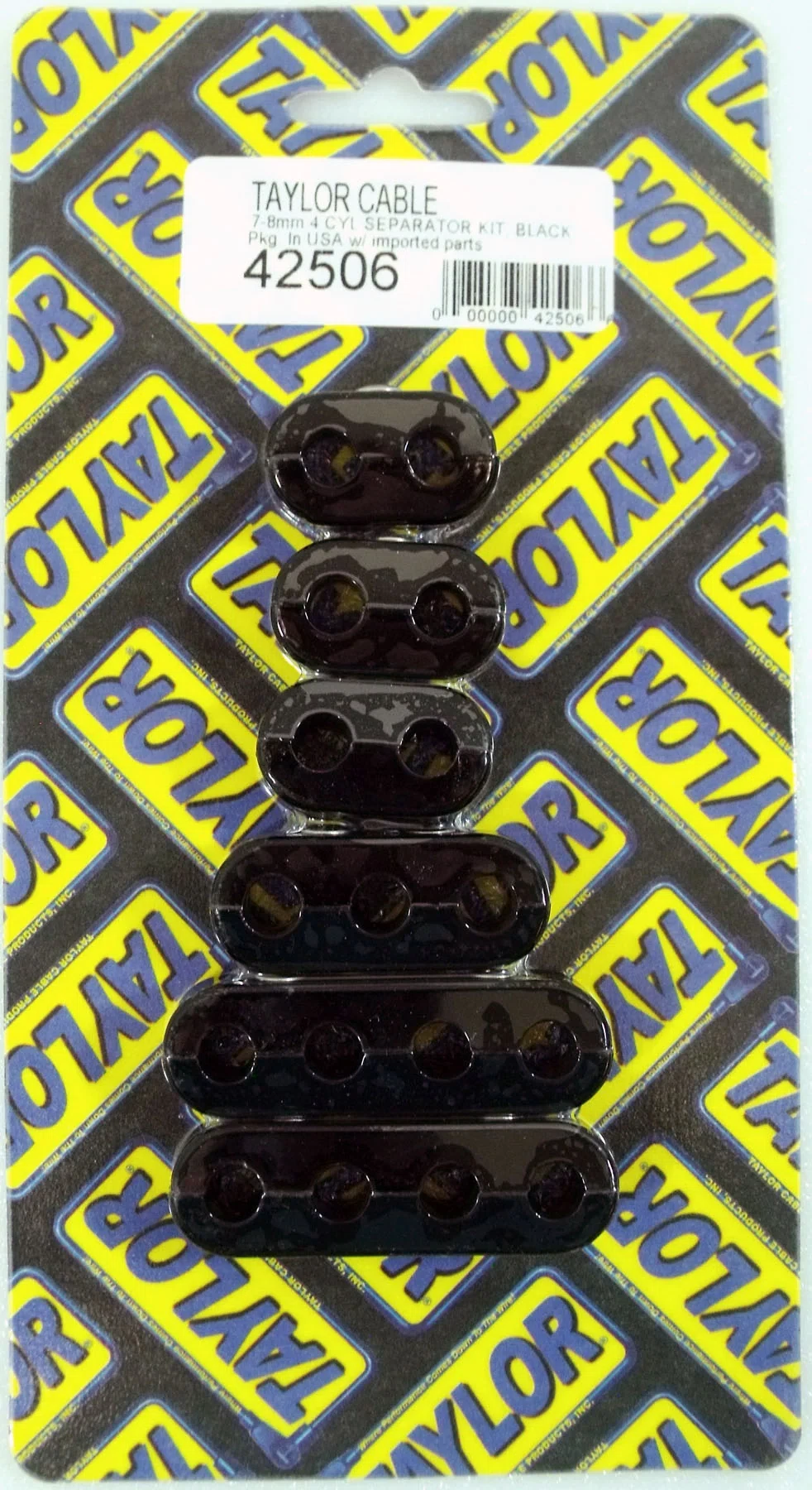 Spark Plug Wire Holder Universal 7_8mm Black 42506